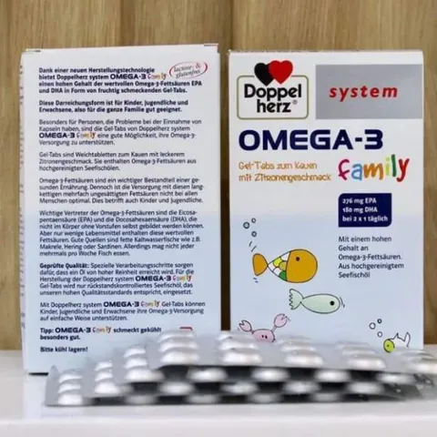 Hàng Đức đủ bill Chăm sóc cơ thể bé O mega3