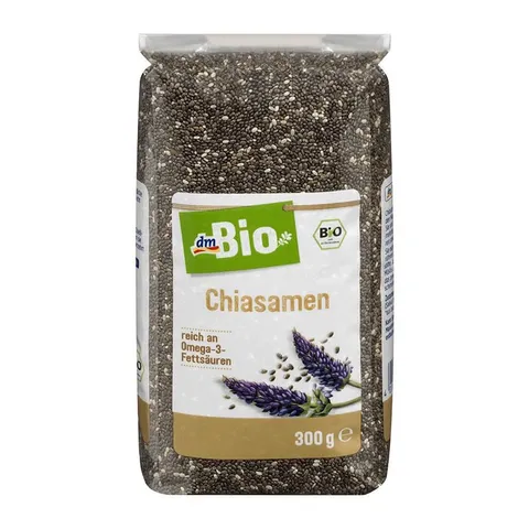 Hạt Chia Bio Đức - Superfood Tăng Cường Sức Khỏe, Chống Lão Hóa, Giảm Cân - 300g Hỗ Trợ Làn Da và Thể Lực Tối Ưu
