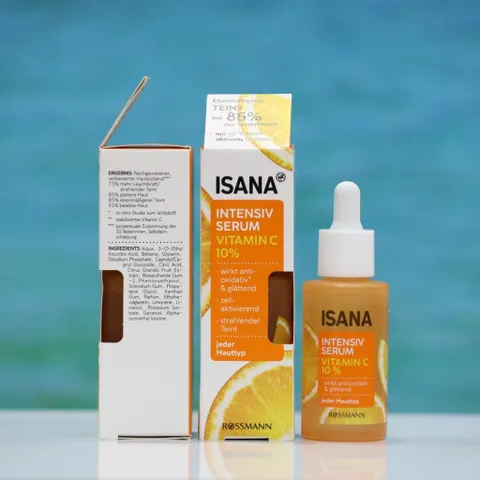 Serum dưỡng da Isana Vitamin C 10%, 30ml