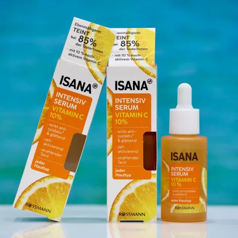 Serum dưỡng da Isana Vitamin C 10%, 30ml
