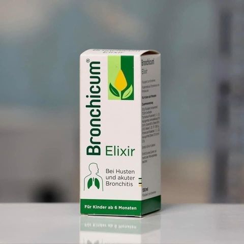 BRONCHICUM ELIXIR – HỖ TRỢ CHO HỆ HÔ HẤP KHỎE MẠNH, chai 100ml