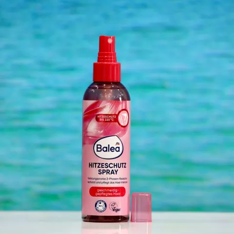 Xịt Dưỡng Bảo Vệ Tóc Balea Hitzeschutz Spray - Bảo Vệ Tóc Chống Nhiệt, Giữ Tóc Suôn Mượt, Không Silicone, An Toàn Cho Mái Tóc Khỏe Mạnh