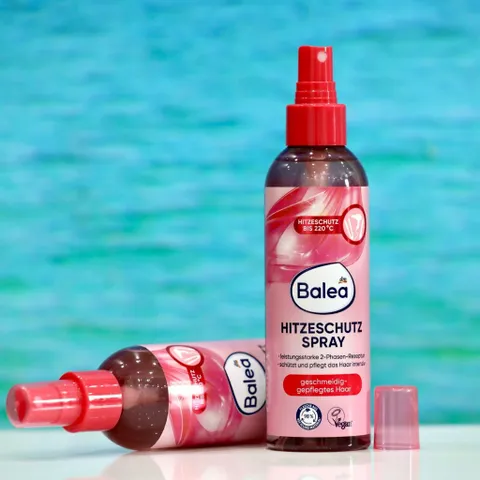 Xịt Dưỡng Bảo Vệ Tóc Balea Hitzeschutz Spray - Bảo Vệ Tóc Chống Nhiệt, Giữ Tóc Suôn Mượt, Không Silicone, An Toàn Cho Mái Tóc Khỏe Mạnh