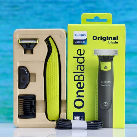 Máy cạo râu Philips OneBlade - Thiết kế hiện đại, cạo nhanh chóng, dễ sử dụng cho nam giới - Giải pháp hoàn hảo cho làn da nhạy cảm