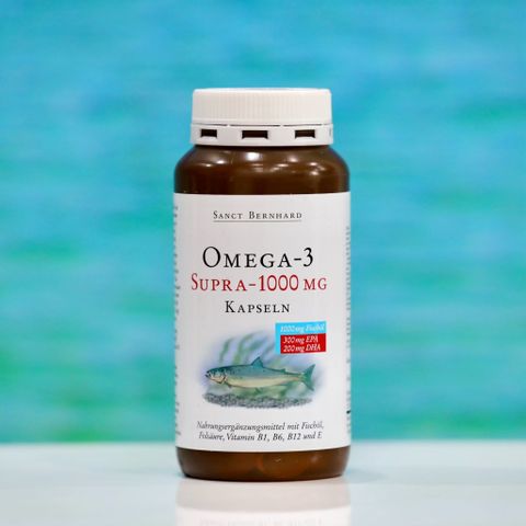 VIÊN UỐNG DẦU CÁ OMEGA-3 SUPRA 1000MG – BỔ SUNG DƯỠNG CHẤT THIẾT YẾU TỪ DẦU CÁ TỰ NHIÊN