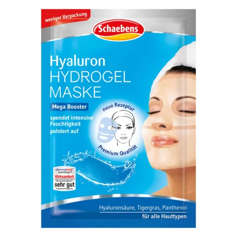 Miếng đắp mặt nạ Hyaluron hãng Schaebens của Đức, 1 miếng