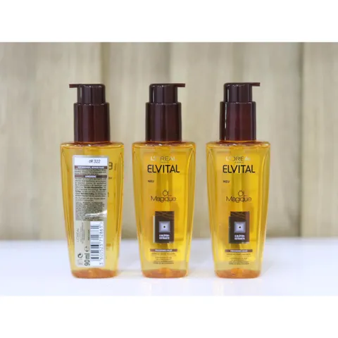 Hàng Đức Tinh dầu dưỡng tóc Loreal - Thiết kế chai dạng xịt rất dễ sử dụng