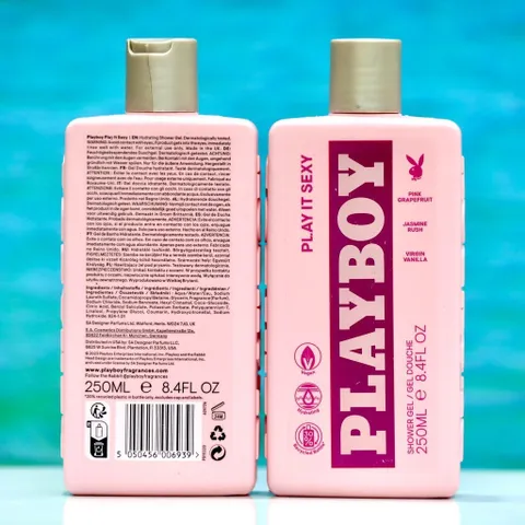 Sữa tắm Playboy màu hồng Play It Sexy, 250ml