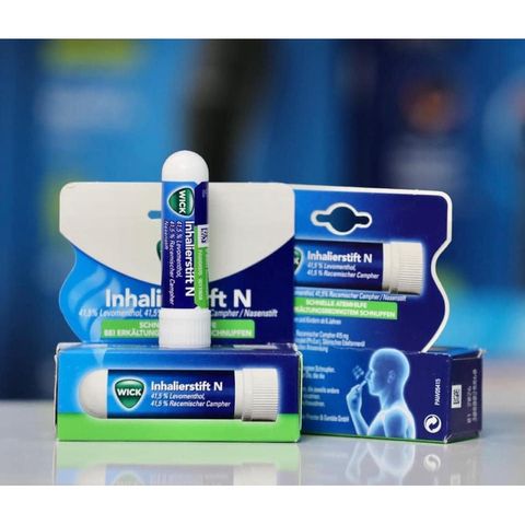 Ống hít giảm ngạt mũi Wick - Sản phẩm loại bỏ ngạt mũi hàng đầu đến từ nước Đức