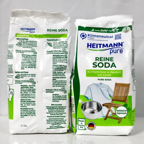 Bột Soda Heitmann Tẩy Rửa Đa Năng - Sản Phẩm Nhập Khẩu Đức, Lau Chùi Dụng Cụ Bếp Hiệu Quả, 500g
