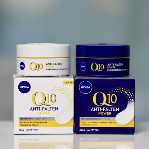 Bộ kem Nivea Q10 Dưỡng Da Chống Nhăn Ngày & Đêm - Chất Lượng Đức, Giảm Nếp Nhăn, Cung Cấp Độ Ẩm, SPF30, 50ml