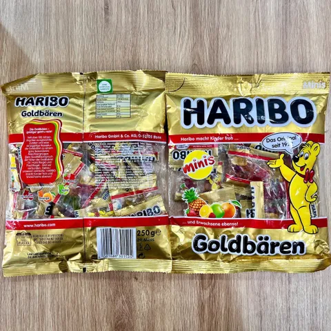 Kẹo Chip chip Dẻo Haribo Goldbären Minis – Hương Vị Trái Cây Ngọt Ngào, Hấp Dẫn