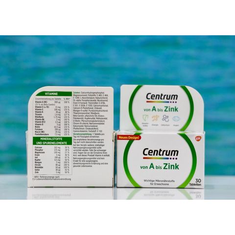 Viên uống VITAMIN TỔNG HỢP CENTRUM A-Z dành cho tuổi dưới 50