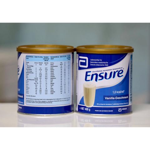 Sữa Bột Ensure Đức 400g - Dinh Dưỡng Thiết Yếu Cho Cơ Thể Khỏe Mạnh - Phục Hồi Nhanh Cho Người Suy Dinh Dưỡng