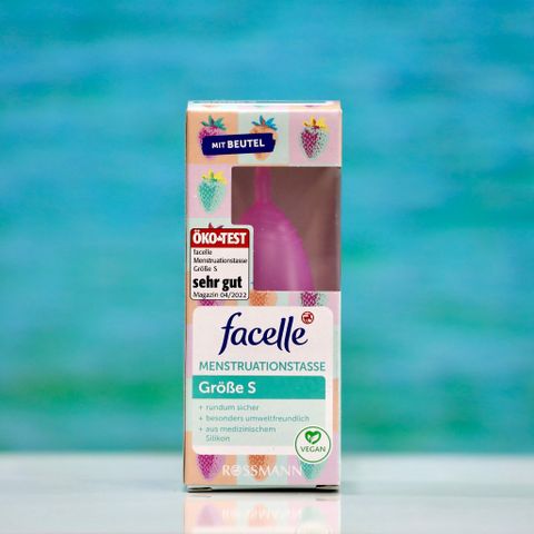 Cốc Nguyệt San Facelle Size S - An Toàn, Tiện Lợi, Bảo Vệ Môi Trường, Silicone Y Tế, Thiết Kế Nhỏ Gọn Dễ Dàng Sử Dụng