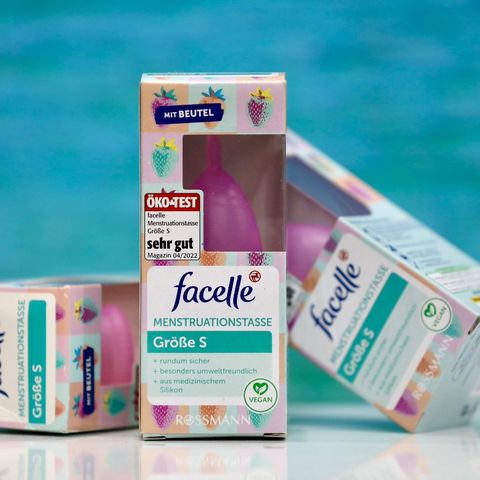 Cốc Nguyệt San Facelle Size S - An Toàn, Tiện Lợi, Bảo Vệ Môi Trường, Silicone Y Tế, Thiết Kế Nhỏ Gọn Dễ Dàng Sử Dụng