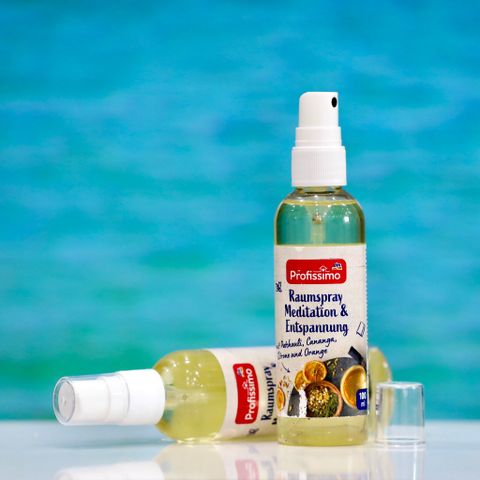 Xịt Phòng Thiền và Thư Giãn Profissimo 100ml - Hương Hoắc Hương, Cananga, Chanh, Cam - Khử Mùi, Thơm Dễ Chịu Cho Yoga và Trà Đạo