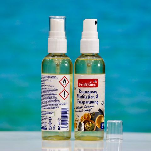 Xịt Phòng Thiền và Thư Giãn Profissimo 100ml - Hương Hoắc Hương, Cananga, Chanh, Cam - Khử Mùi, Thơm Dễ Chịu Cho Yoga và Trà Đạo