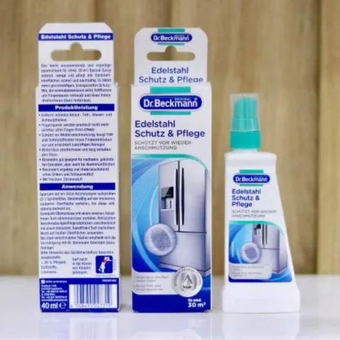 Dung dịch xịt làm sạch, bảo vệ và chăm sóc bề mặt thép không gỉ Dr Beckmann