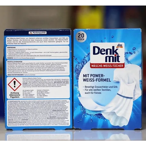 Miếng giặt tẩy trắng quần áo Denkmit