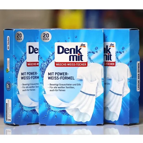Miếng giặt tẩy trắng quần áo Denkmit