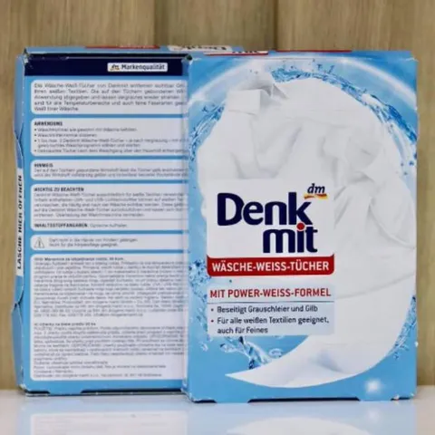 Miếng giặt tẩy trắng quần áo Denkmit