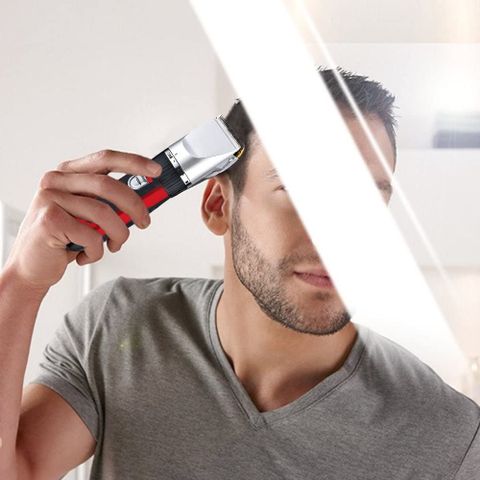 Tông đơ cắt tóc không dây SURKER RFC-508 - Lưỡi gốm TITAN cao cấp, sạc điện, sử dụng cho người lớn và trẻ em, tiện lợi mang theo du lịch