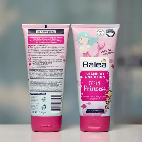 Dầu gội xả Balea Ocean Princess dành cho bé gái