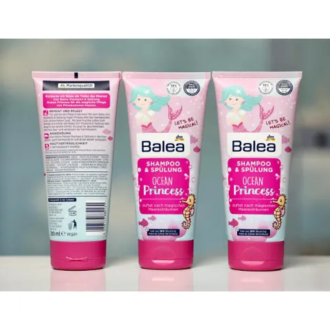 Dầu gội xả Balea Ocean Princess dành cho bé gái