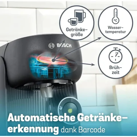 Máy Pha Cà Phê Viên Nén Bosch Tassimo Finesse TAS162E - Thiết Kế Hiện Đại, Chức Năng IntensityBoost, Nhập Khẩu Đức