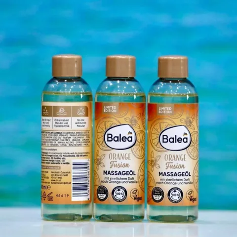 Dầu Massage Balea Orange Fusion – Sự Kết Hợp Hoàn Hảo Cho Làn Da Mềm Mại Và Thư Giãn