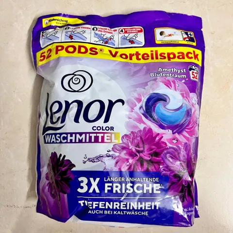Viên giặt Lenor túi 52 viên, 1,1kg