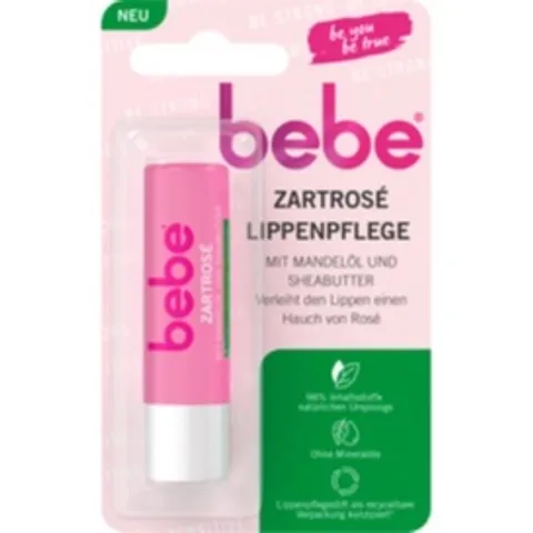 Son dưỡng môi cho bé BEBE Lippenpflege Zartrose, 4,9 g