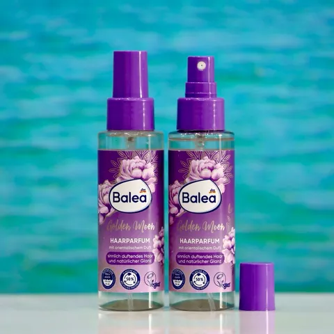 Nước Hoa Tóc Balea Golden Moon 100ml - Hương Hoa Cỏ Phương Đông Quyến Rũ, Dưỡng Tóc Bóng Mượt và Thơm Mát
