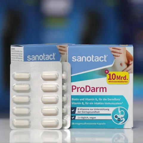 Men vi sinh Sanotact ProDarm hộp 20 viên – Bí Quyết Bảo Vệ Hệ Tiêu Hóa Khỏe Mạnh