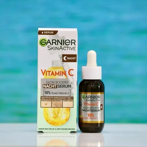 Serum Garnier Vitamin C ban đên, làm sáng da và giảm nhăn - Bí Quyết Cho Làn Da Rạng Rỡ