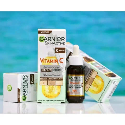 Serum Garnier Vitamin C ban đên, làm sáng da và giảm nhăn - Bí Quyết Cho Làn Da Rạng Rỡ