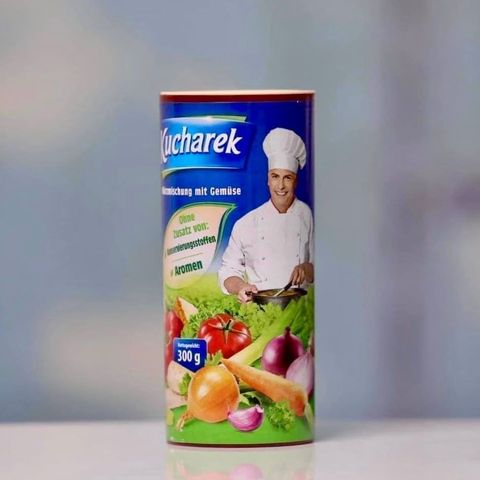 Hạt Nêm Hữu Cơ Kucharek 300g - Gia Vị Từ Rau Củ Quả Tươi Sạch, An Toàn Cho Bé và Gia Đình, Không Chất Bảo Quản