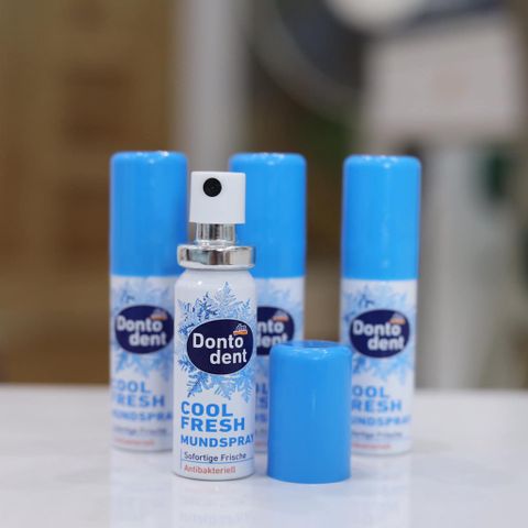 Xịt Thơm Miệng Dontodent Cool Fresh 15ml - Giải Pháp Hơi Thở Thơm Mát Ngay Tức Khắc, Hương Bạc Hà An Toàn Khi Sử Dụng