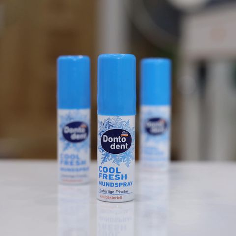 Xịt Thơm Miệng Dontodent Cool Fresh 15ml - Giải Pháp Hơi Thở Thơm Mát Ngay Tức Khắc, Hương Bạc Hà An Toàn Khi Sử Dụng