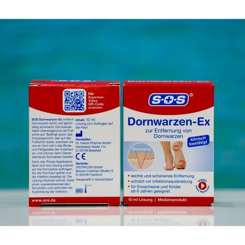 Dung Dịch Chữa Vết Chai Chân DOR NWARZEN-EX 10ml - Giải Pháp Hiệu Quả Chăm Sóc Cá Nhân Hàng Đức