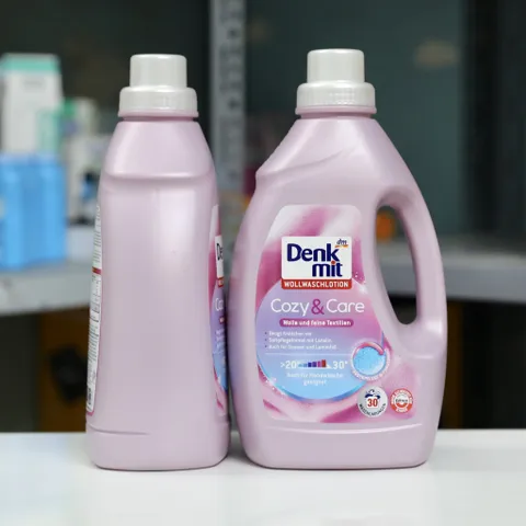 NƯỚC GIẶT XẢ (2 in 1) - LÀM MỀM VẢI DÙNG RIÊNG CHO ĐỒ LEN, KHĂN LỤA, CHĂN LÔNG - DENKMIT COZY & CARE CỦA ĐỨC