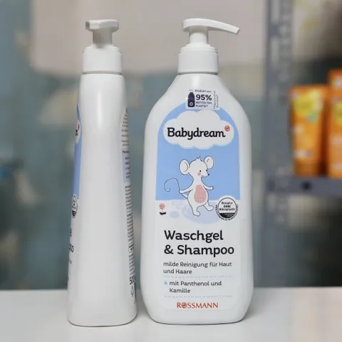 Sữa tắm gội 2in1 cho trẻ sơ sinh Babydream, 500ml