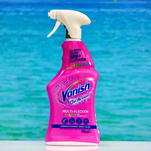 Xịt Tẩy Vết Bẩn Quần Áo Màu Vanish Oxi Action 750ml - Giải Pháp Tẩy Sạch Hiệu Quả, An Toàn Cho Vải Màu