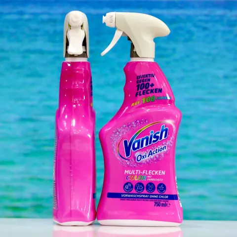 Xịt Tẩy Vết Bẩn Quần Áo Màu Vanish Oxi Action 750ml - Giải Pháp Tẩy Sạch Hiệu Quả, An Toàn Cho Vải Màu
