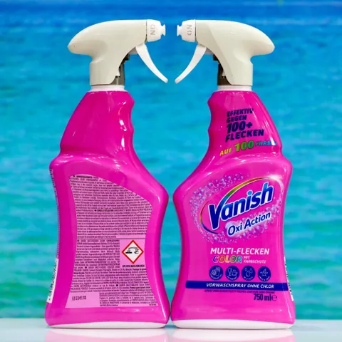 Xịt Tẩy Vết Bẩn Quần Áo Màu Vanish Oxi Action 750ml - Giải Pháp Tẩy Sạch Hiệu Quả, An Toàn Cho Vải Màu
