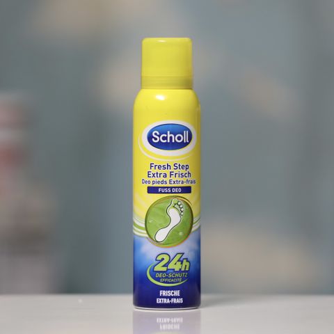 Xịt Chân Scholl Đức 150ml - Sản Phẩm Chăm Sóc Cá Nhân Đột Phá, Giúp Giữ Cho Chân Thoải Mái Cả Ngày