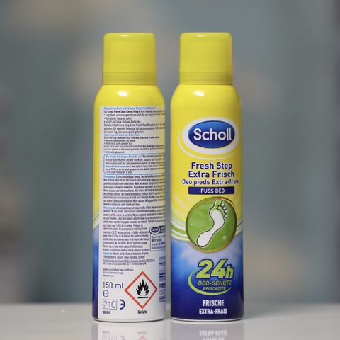Xịt Chân Scholl Đức 150ml - Sản Phẩm Chăm Sóc Cá Nhân Đột Phá, Giúp Giữ Cho Chân Thoải Mái Cả Ngày