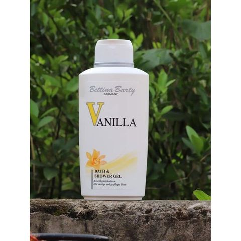 Sữa Tắm Vani Bettina Barty 500ml - Chăm Sóc Da, Hương Phấn Quyến Rũ, Giàu Vitamin, Không Chất Xà Phòng, Hương Thơm Lâu Dài