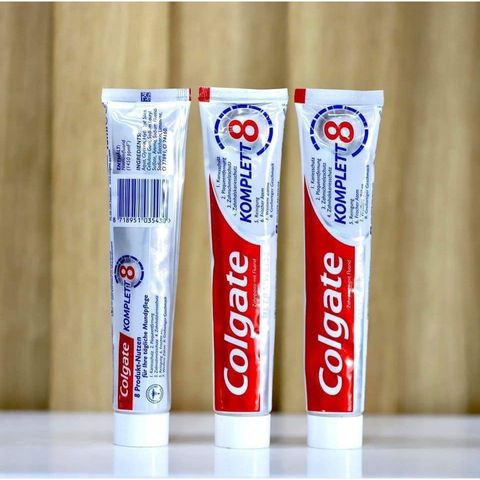 Kem Đánh Răng Colgate Komplett Extra Frisch – Bảo Vệ Răng Miệng Toàn Diện, Hơi Thở Thơm Mát Dài Lâu, Sản Phẩm Đức 150ml